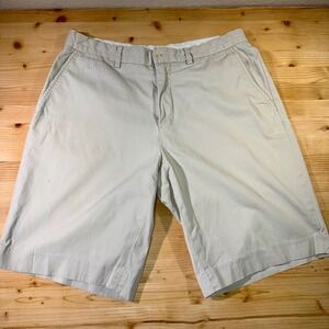Polo Ralph Lauren Khaki Shorts‎ Casual Chino Cotton Size 33